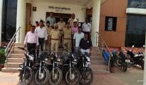 Cops nab two vehicle-lifters; recover five stolen motorcycles
