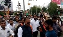 Bawankule, others detained as BJP stages protest over OBC quota issue in Nagpur