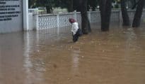 In Pic: Stretches sink, commuters struggle through rainy woes in Nagpur