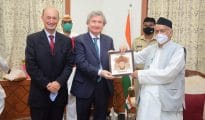 Argentinian Ambassador meets Governor Koshyari