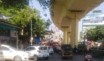 Traffic chaos bogs down vehicular movement in Sadar