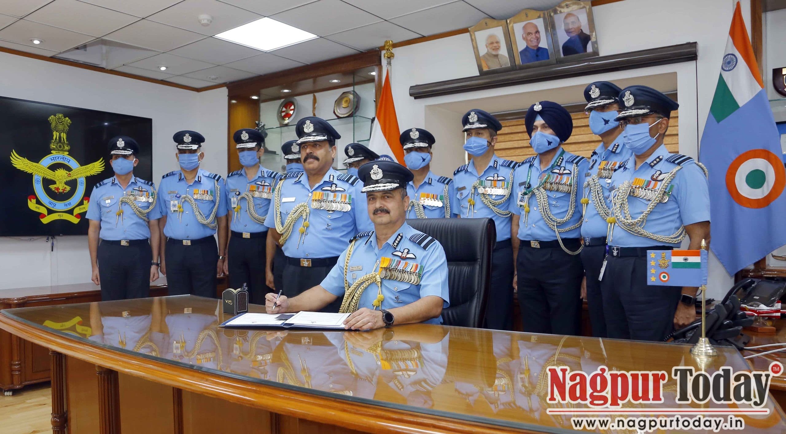 Air Chief Marshal VR Chaudhari PVSM AVSM VM ADC took over as The Chief ...
