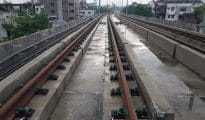 Almost 90 % Track Casting Work on Central Avenue Over