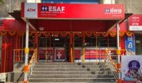 Goons try to steal cash by smashing ATM of ESAF Bank in Kalamna
