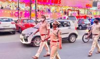 Safety First: DCP Vinita S leads foot patrolling in Zone 2 ahead of Diwali