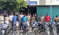 Mankapur cops unearth 17 cases of motorcycle theft, two from Mominpura arrested