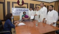Dr. Chhotu Bhoyar filed nomination as MVA candidate