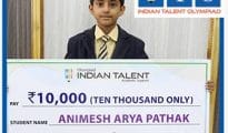 Olympiad Genius study material helps one Top in Indian Talent Olympiads.