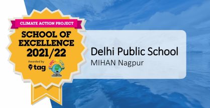 Delhi Public School MIHAN Nagpur honoured with prestigious ‘Climate Action Project School of Excellence’ award