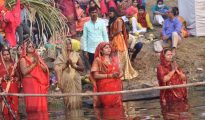 In Pics : Chatt Puja Celebration in Nagpur