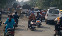 Perpetual traffic jams at Kadbi Chowk put commuters in fix