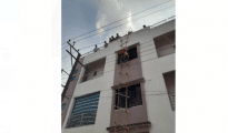 Worker electrocuted while panting in Shantinagar