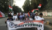 In Pic: Walk for Constitution rally in Nagpur