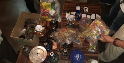 Special Squad of DCP Zone 2 raids Fusion Restaurant for serving hookah