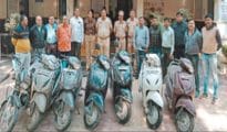 Tehsil Police arrest bike-lifter, recover 8 stolen vehicles