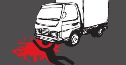 School boy crushed to death by truck in Tajbagh