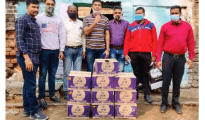 Illegal liquor stock seized from two houses in Mohan Nagar