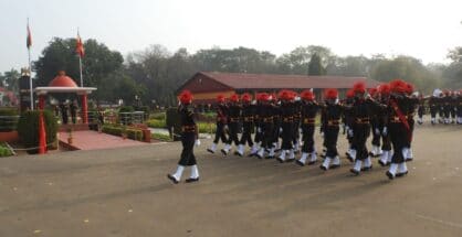 Guards Regimental Center, Kamptee, Nagpur conducts Attestation Parade for 131 Course of Recruits