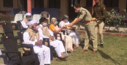 DCP Lohit Matani celebrates Republic Day at old age home