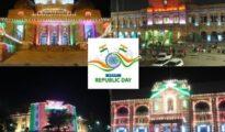 In Pic: Government buildings decorated with lights in Nagpur for Republic Day