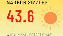 Nagpur sizzles with season’s highest temp at 43.6 deg C, heatwave in Vid