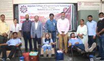 Blood donation camp held at Anjuman College in Nagpur