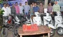 Cops bust gang of thieves in Nagpur, seize 6 stolen bikes