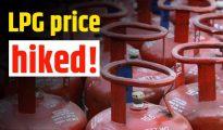 Commercial LPG cylinder price hiked