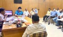 तीन माह के बाद जिला ग्राहक कल्याण परिषद की बैठक ली गई ।