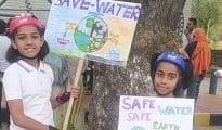 पृथ्वी बचाओ पर्यावरण की रक्षा करो