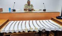 गोंदिया: पुलिस ने पकड़ा अवैध हथियारों का जखीरा