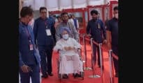 Dr Manmohan Singh votes