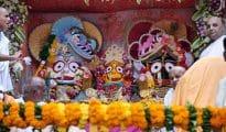 इस्कॉन की जगन्नाथ रथयात्रा में उमड़ा जनसैलाब