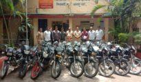 Sitabuldi Police bust gang of two-wheeler lifters, 16 stolen bikes recovered