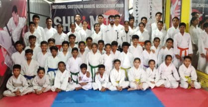 Shyam Karate Academy students successfully clear Belt Gradation Exam