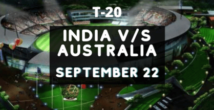 Nagpur Save the date “September 22” its T20I series between India and Australia