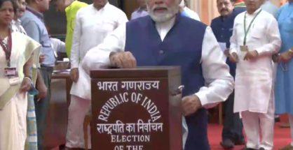 Voting begins to elect India’s 15th Prez; PM, CMs, MPs vote