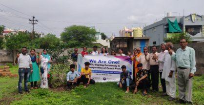 Peace activities for social harmony and friendship held at ITI in Nagpur