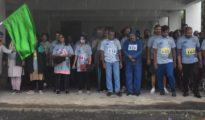 Good response to Media Walkathon despite heavy rains