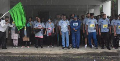 Good response to Media Walkathon despite heavy rains