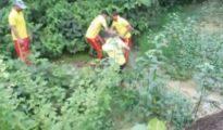 Man’s body tied with boulder found in nullah near Nagpur