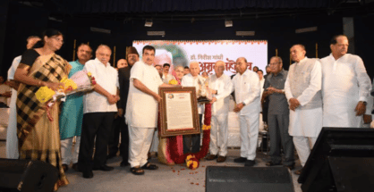 गिरीश गांधी अमृतमहोत्सवी सत्कार