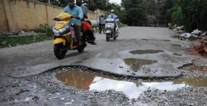 Record-breaking National Highway is now riddled with ‘record’ potholes!!