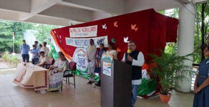 Independence Day Celebration at School of Scholars (SOS) Wanadongri