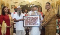 जव्हार येथील आदिवासी बांधवांचे राज्यपालांसोबत ‘रक्षाबंधन’