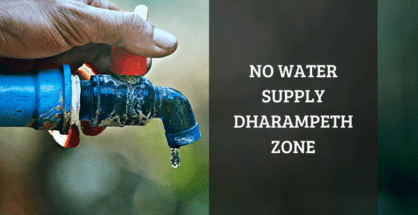12-hour water supply shutdown in Dharampeth Zone on August 28