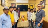 महाराष्ट्र प्रदेश युवक काँग्रेसतर्फे अण्णाभाऊ साठे यांना अभिवादन