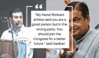 I was once told I should join Congress, reveals Gadkari