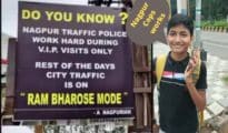 Video: City lad exposes vendetta by shopkeepers against Nagpur cops over traffic management