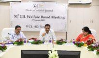 सीआईएल वेलफेयर बोर्ड की 51 वीं बैठक वेकोलि में सम्पन्न